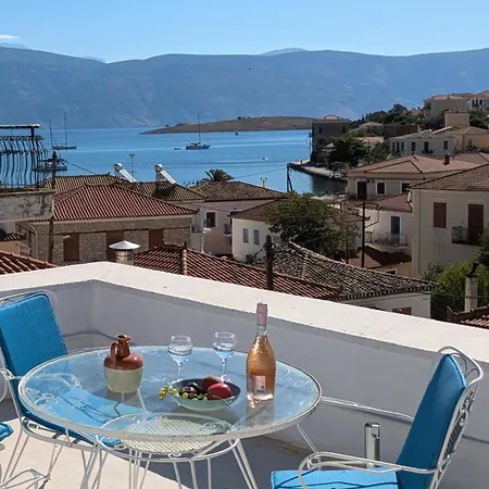 Galaxidi Authentic Rooftop House Exterior photo